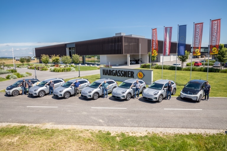 Hargassner E-Auto Flotte