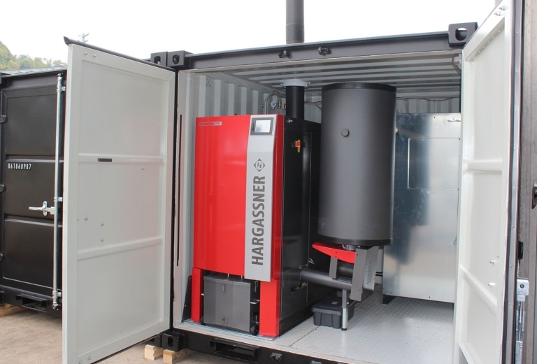 Power-Box Pelletanlage Eco-PK | Hargassner