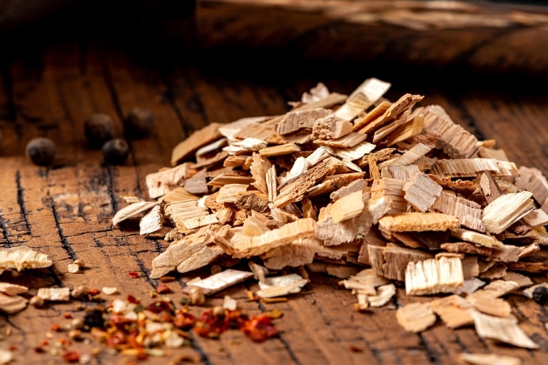 Bûches pour le chauffage de Hargassner