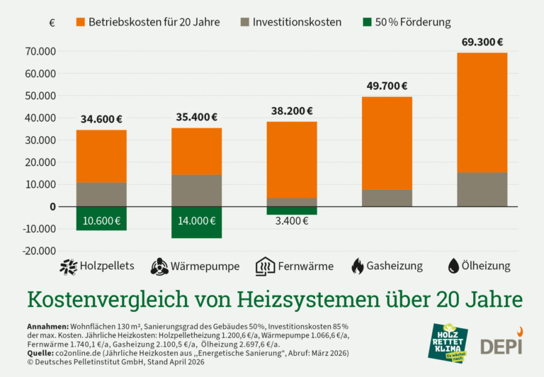 Brennstoffkosten in Deutschland