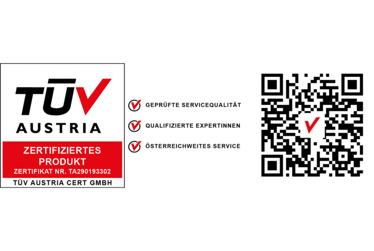 TÜV Austria Zertifikat für Hargassner Kundendienst