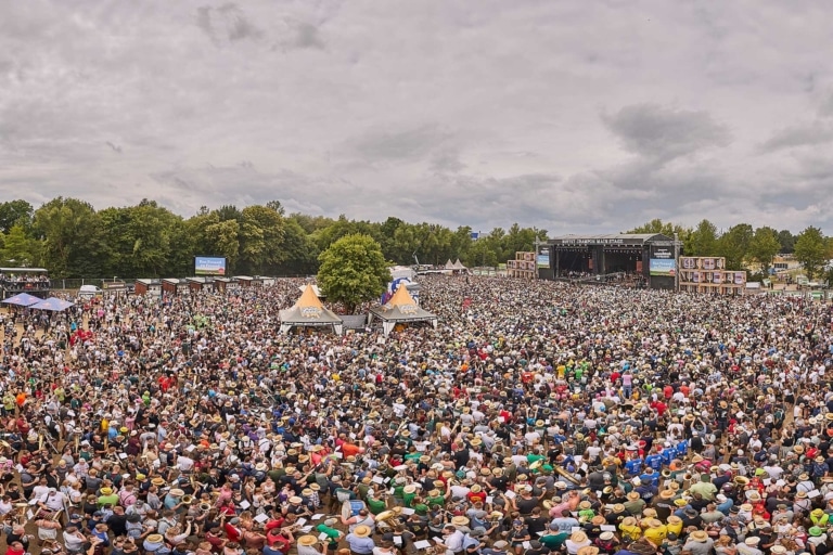 Gesamtspiel beim Woodstock der Blasmusik 2023 | (c) Klaus Mittermayr | Hargassner