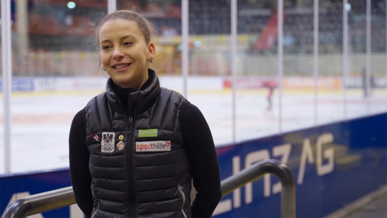 Stefanie Pesendorfer Eiskunstläuferin | Sporthilfe Erfolgsgeschichten