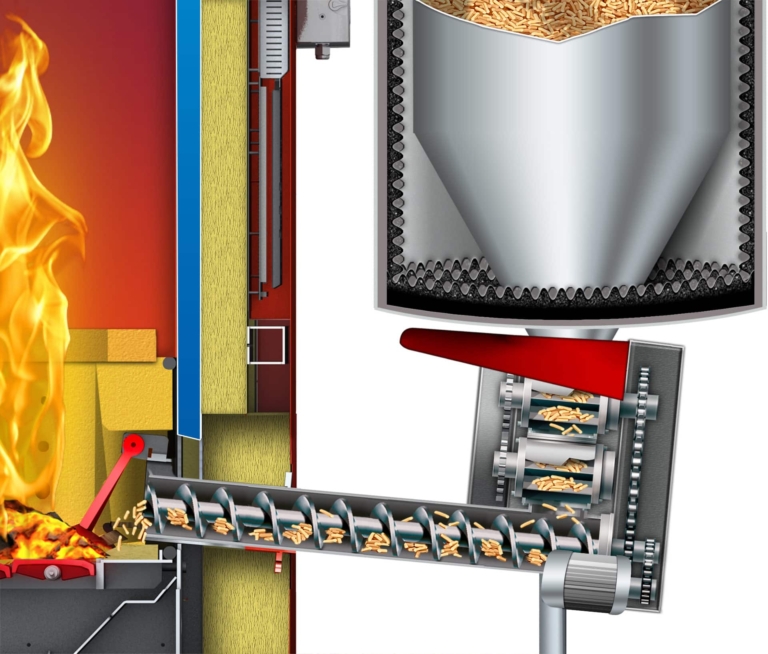 Eco-PK Automatischer Pellettransport | Hargassner