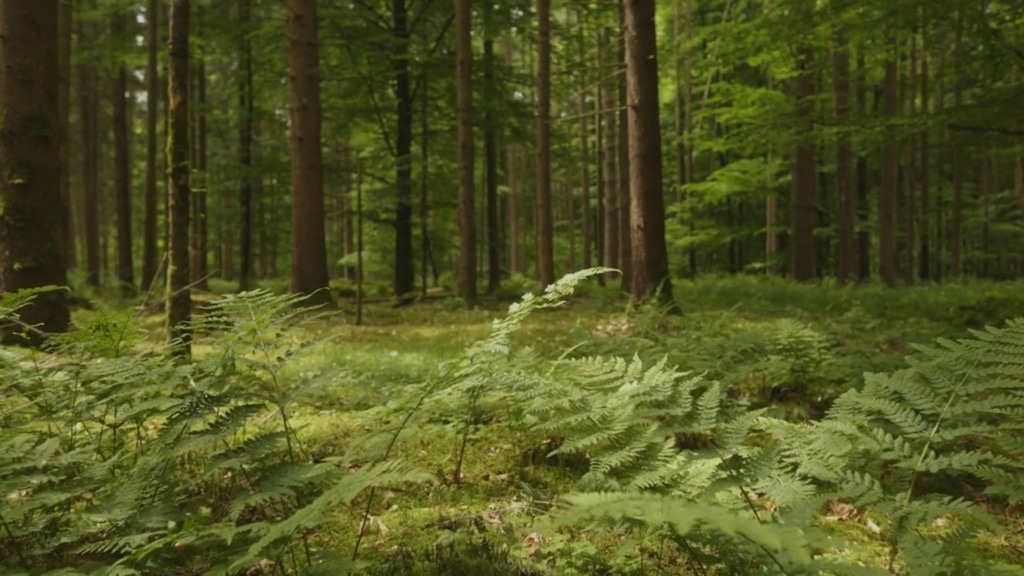 Bild von einem schönen Wald | Hargassner