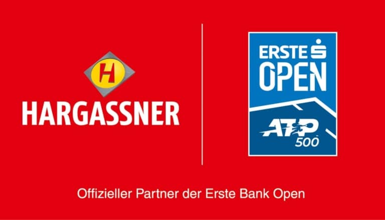 Logo Offizieller Partner Hargassner mit Erste Bank Open | Hargassner