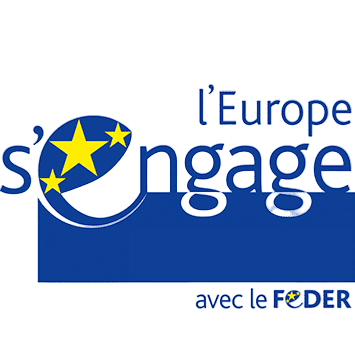 logo l'Europe s'engage avec le Feder