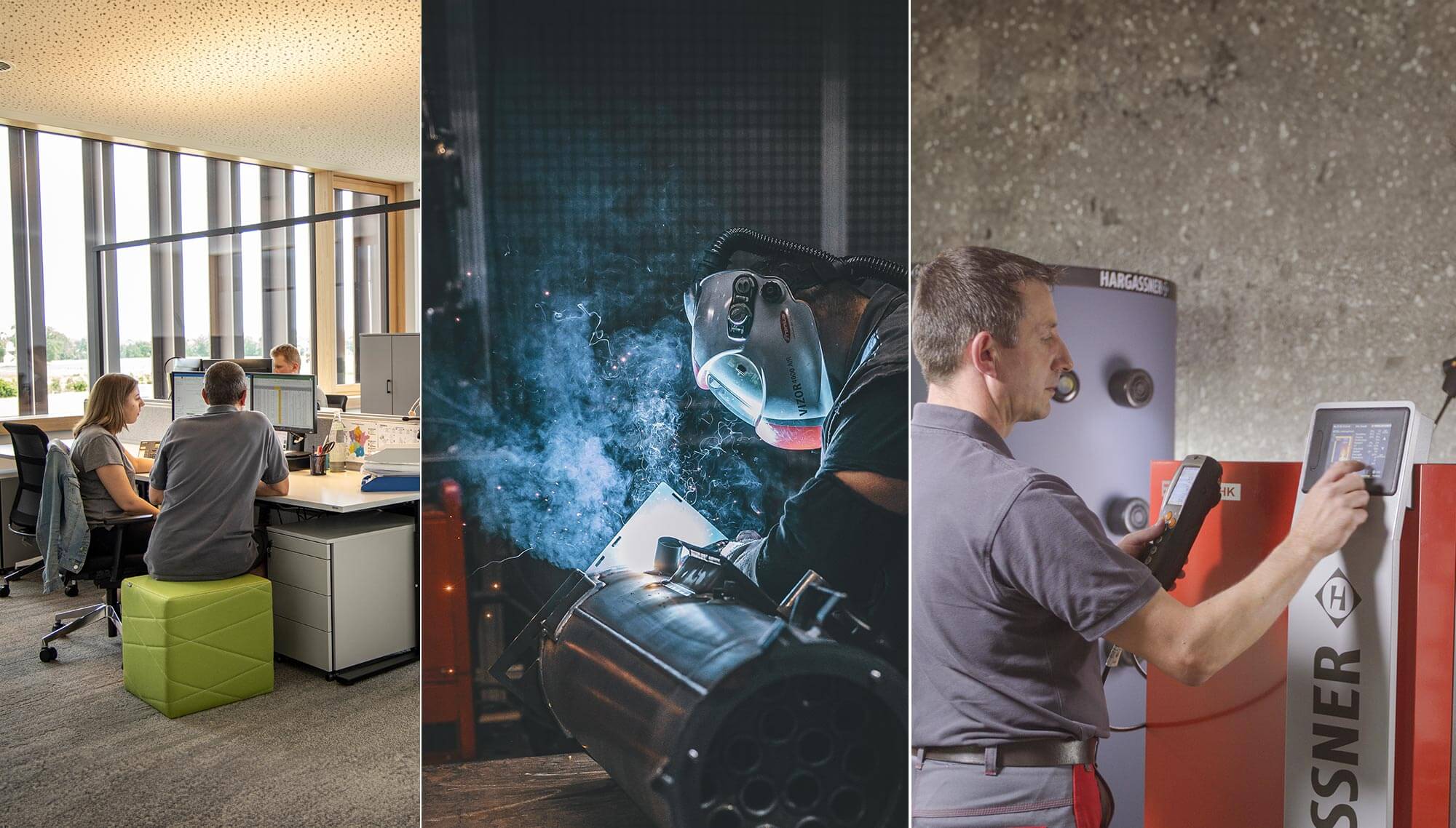 Careers at Hargassner in various areas