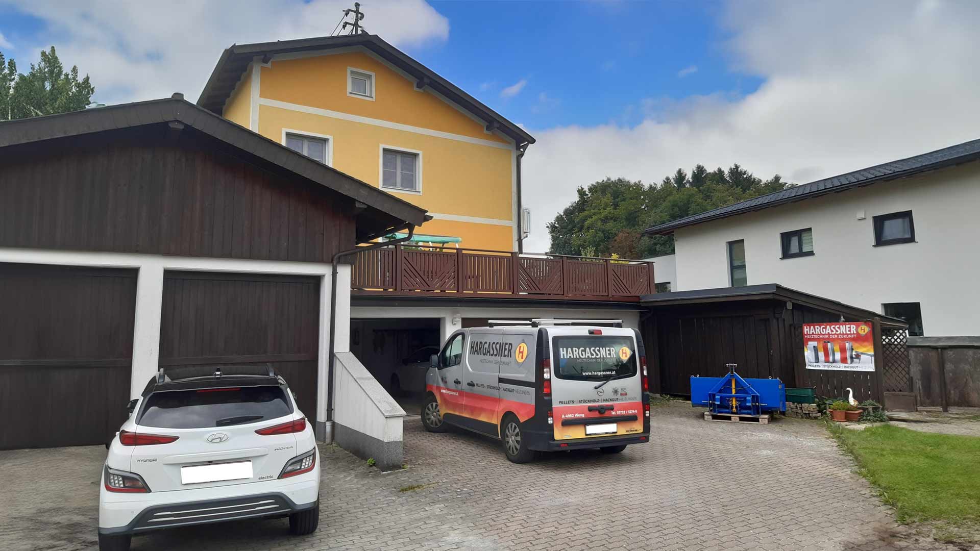 Familie Gehnböck Haus Außenansicht | Hargassner