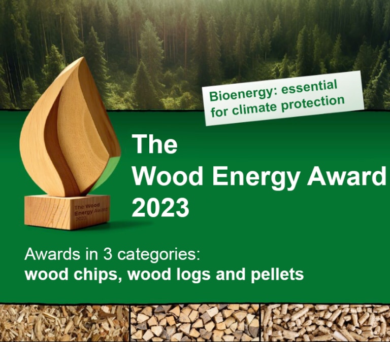 The Wood Energy Award 2023 flyer | Hargassner
