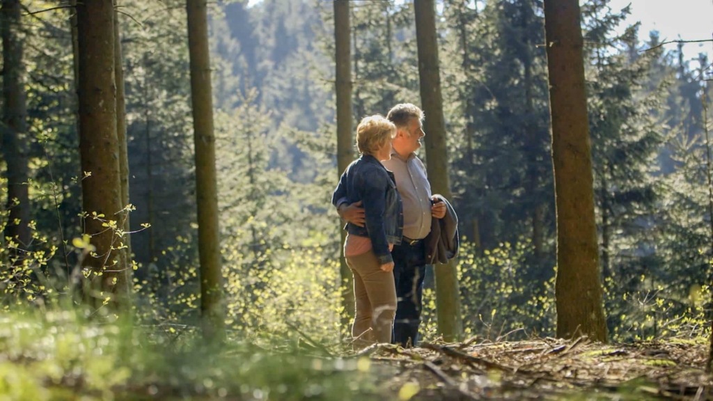 Elisabeth and Anton Hargassner sen. in the forest | Hargassner