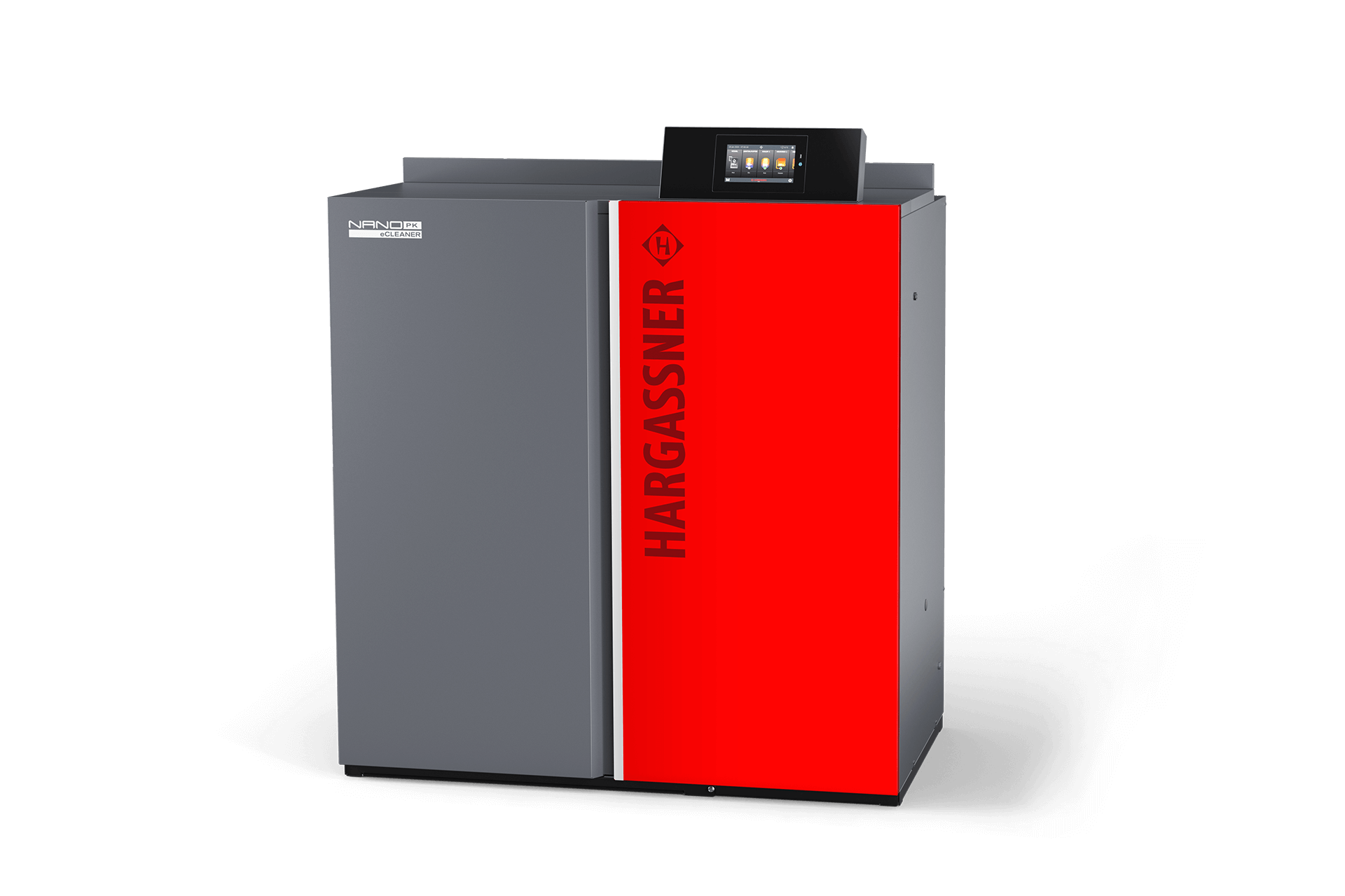Pelletheizung Nano-PK 38–65 kW mit eCleaner | Hargassner