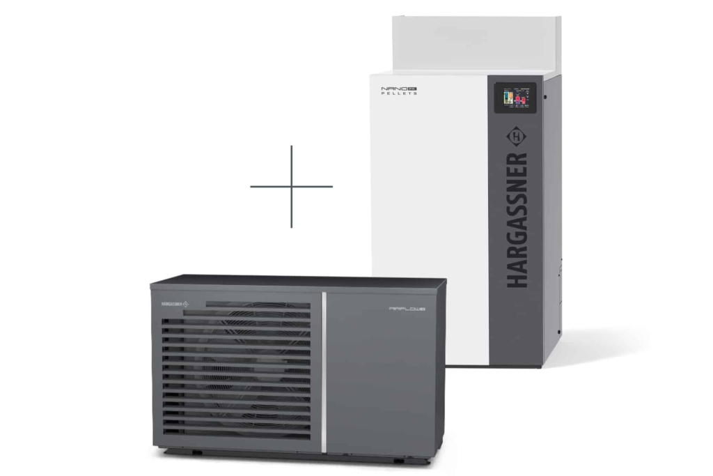 Wärmepumpe und Pelletheizung Nano-PK | Hargasser Hybridheizung