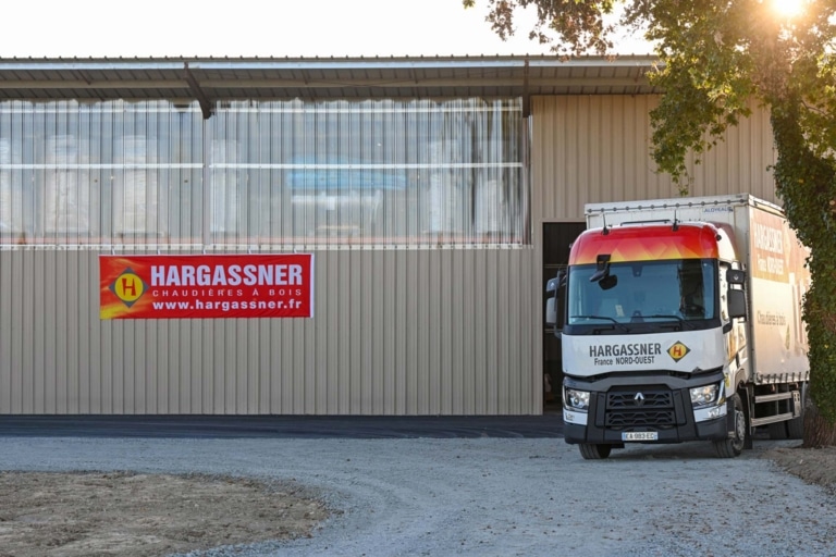 Centre logistique de la concession HARGASSNER France Nord-Ouest