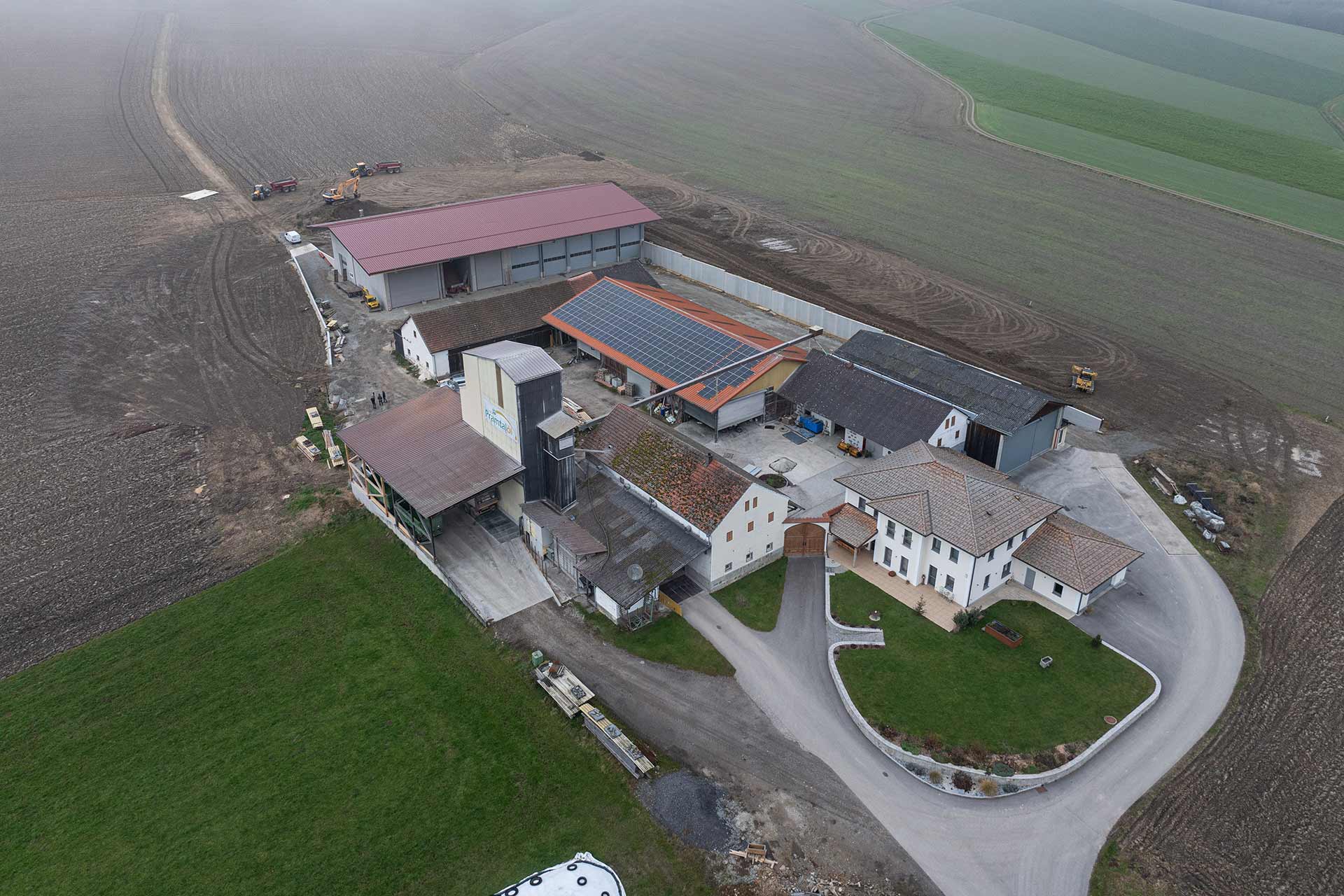 Séchage des récoltes chez l'agriculteur Denk | Référence Hargassner