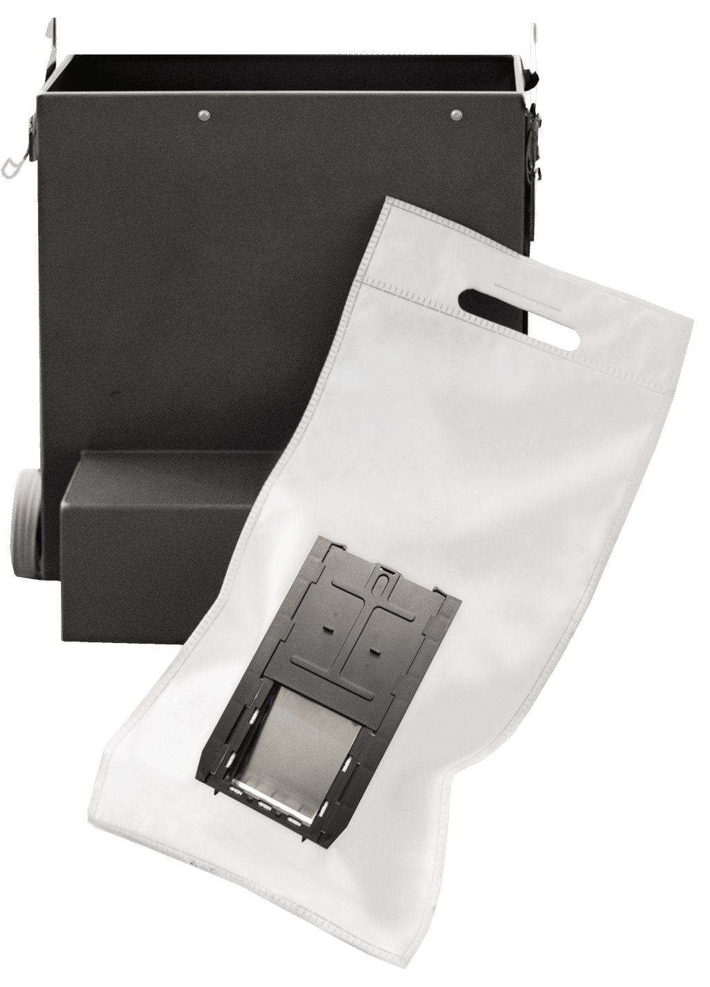 Le sac à cendres Hargassner - une élimination simple et propre des cendres