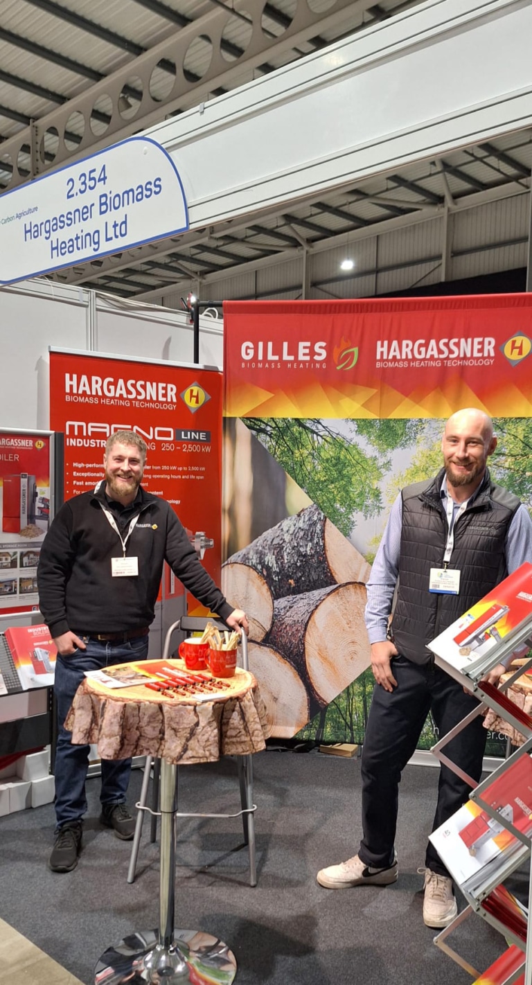 Hargassner UK Team at the Low Carbon Agriculture Show 2025