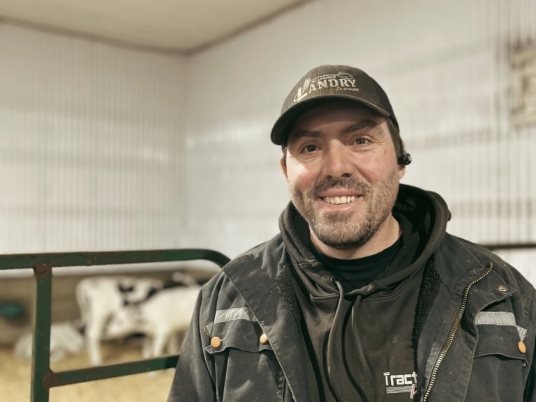 Jonathan Gagné, owner of Ferme du Village | Reference Hargassner Northamerica