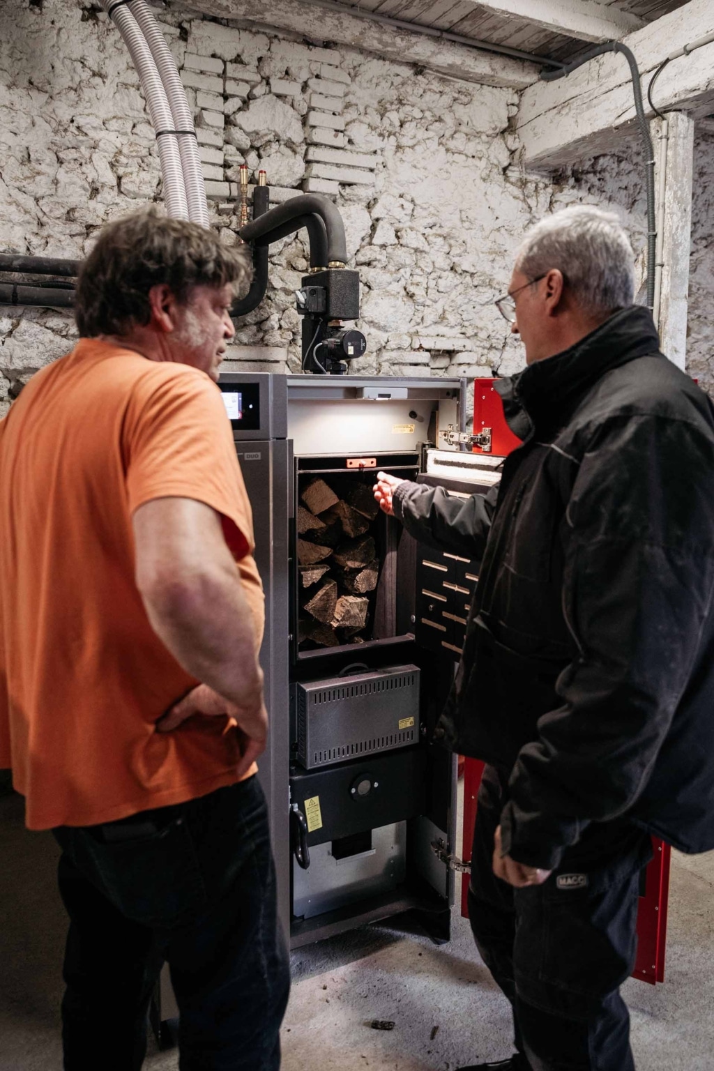 Remplissage de la chaudière mixte Smart-DUO dans une maison d'habitation en Haute-Garonne | Référence Hargassner