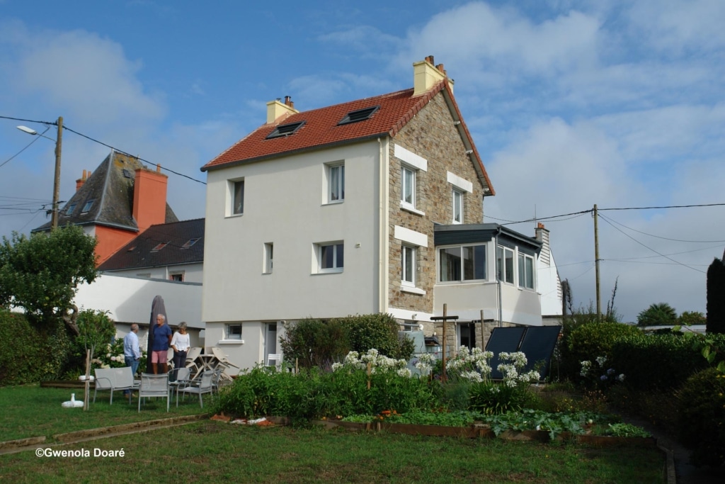 Extérieur d'une maison dans le Morbihan