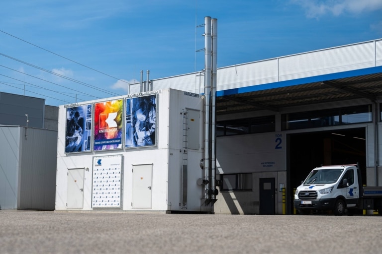 Doppel-Heizmodul bei Metallbetrieb Knoblinger | Referenz Hargassner