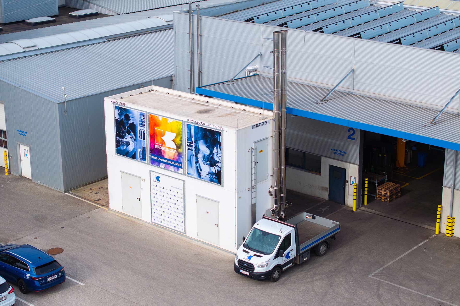 Heizmodul für Hackgutkessel Eco-HK bei Metallbetrieb Knoblinger | Referenz Hargassner