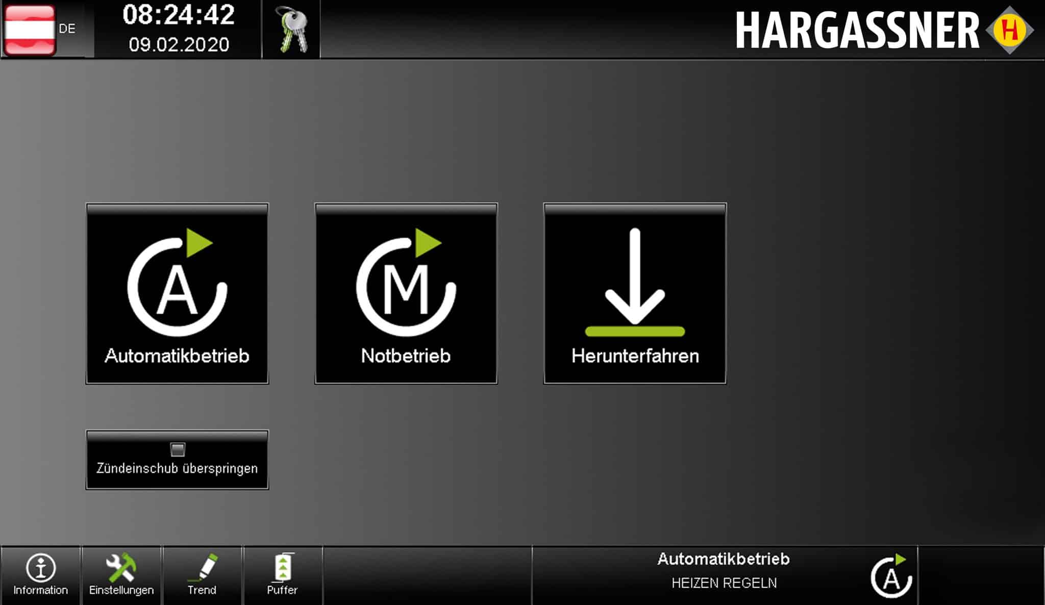 Simplicité d'utilisation | Régulation Touch Industry HARGASSNER