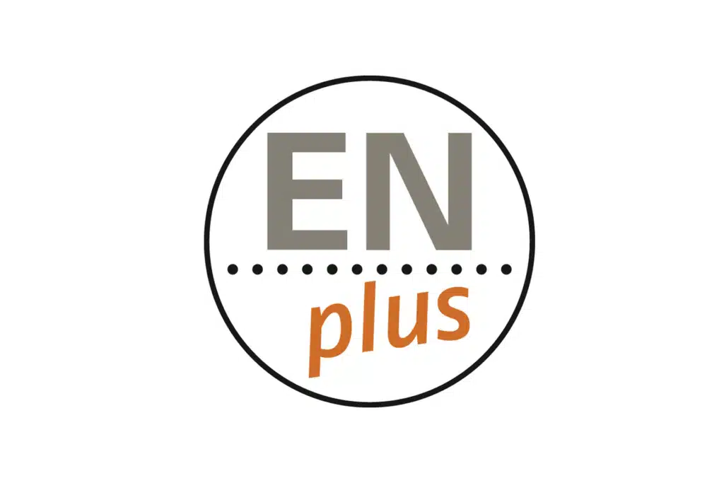 Logo ENplus, internationales Qualitätszertifikat für Pellets