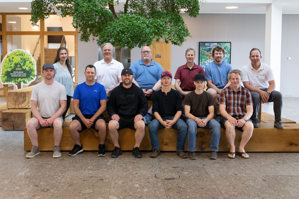 Fink Machine Inc. visits the Hargassner North America team at the headquarters in Austria