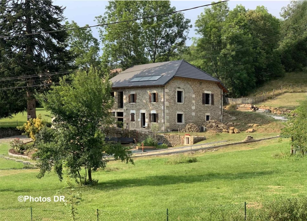 Extérieur de l'habitation en travaux