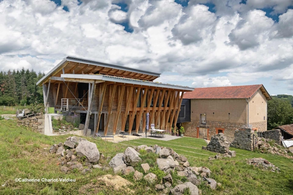 Vue extérieure des habitations entièrement rénovées