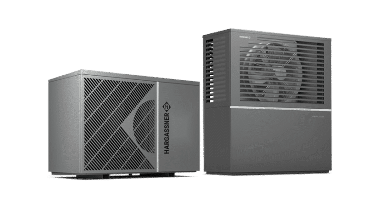 Airpro & Airflow heat pumps outdoor modules Parade | Hargassner