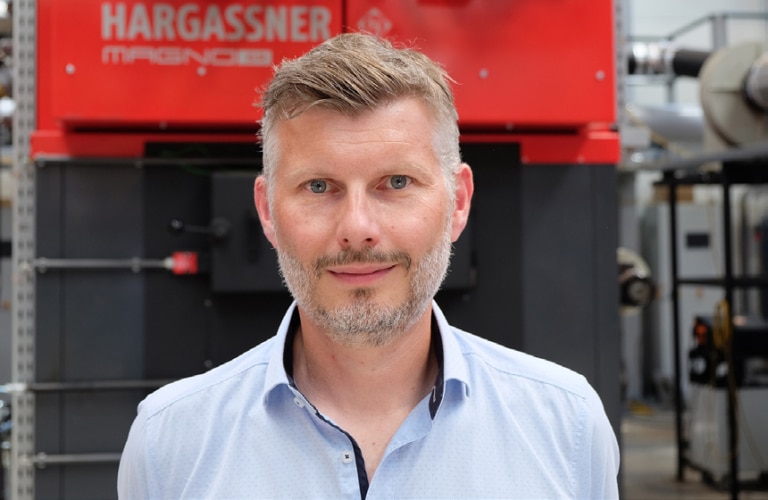 Portrait of Christian Siessl, managing director of Hargassner UK - Biomass Company of the Year 2026