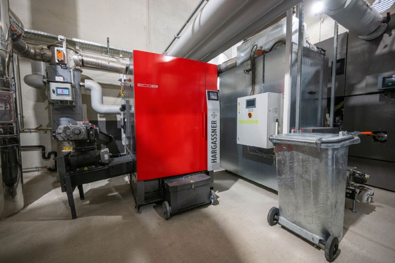 Eco-HK wood chip boiler, reference project Hargassner UK - Biomass Company of the Year