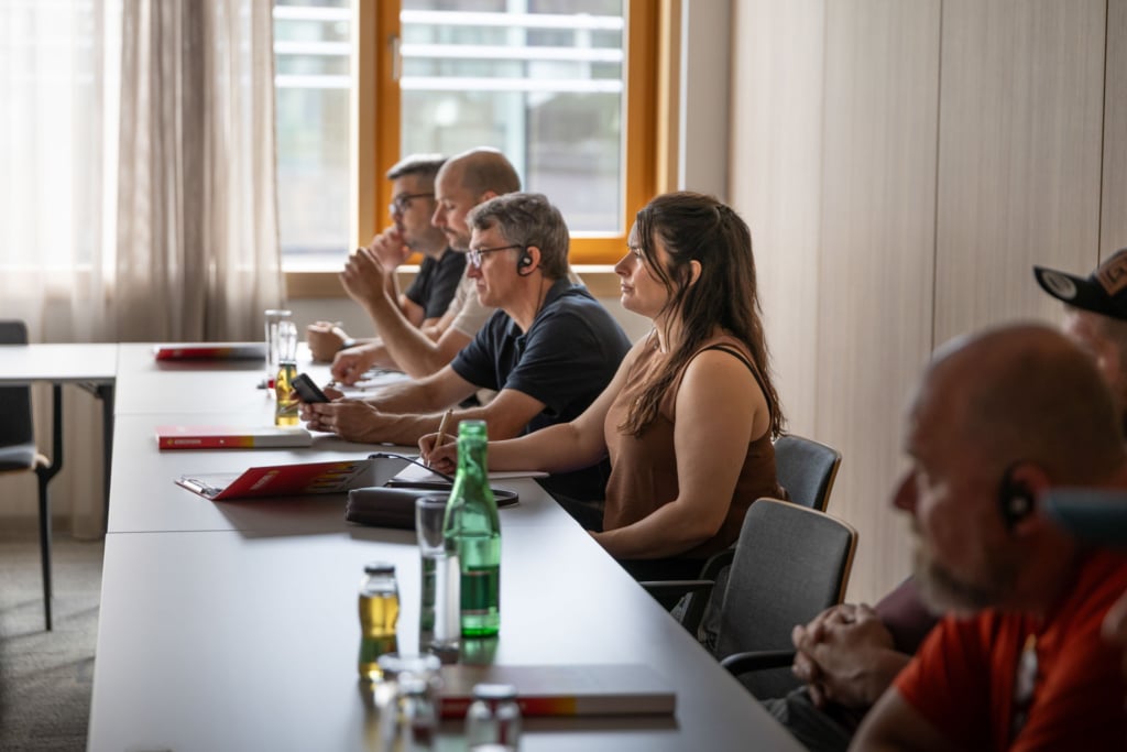 Schulung in Kleingruppe beim internationalen Export Meeting 2026